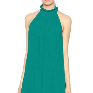 NAKED ZEBRA Pleated High Neck Dress *Small*